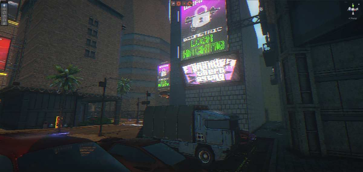 TerminusC's tweet photo. A few more shots from the first district of the game. #gamedev #indiegame #indiedev #gaming #immersivesim #FPS #game #madewithunity #RPG #Cyberpunk #screenshotsaturday https://t.co/EnvKWWWFWE