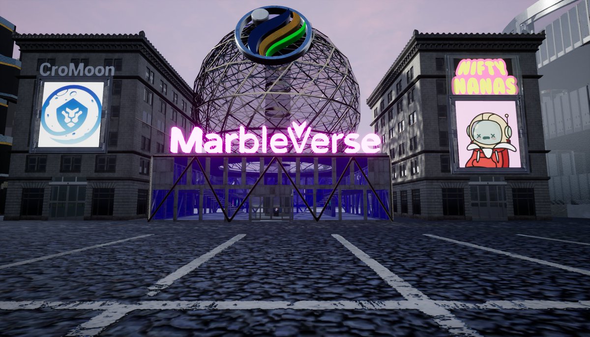 TheCronosVerse's tweet photo. Can't wait to play some #blockchaingames in the @marbleverse_io building within our #Metaverse. 

Video tour to come. Stay tuned!
#crofam #CRO #Cronos #CronosChain #blockchaingaming #NFTGaming https://t.co/8dqyBxSyFF