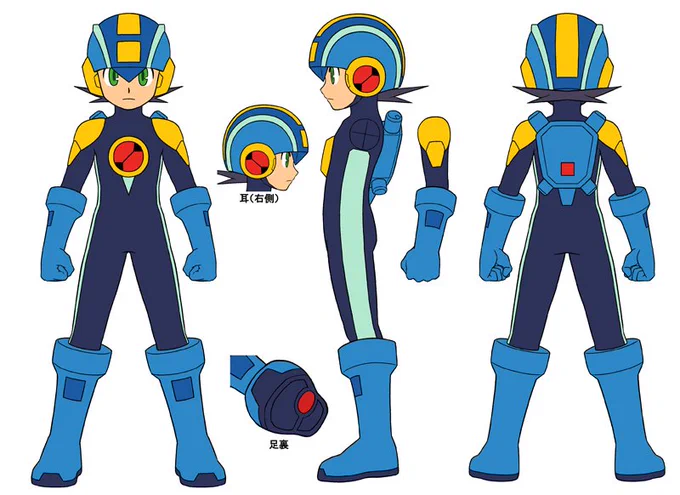 Concept art of Sentinel's MegaMan.EXE 4 Inch-Nel figure. (2016) Sentinel worked closely with Capcom to make a figure that perfectly represented MM.EXE. They certainly succeeded. 