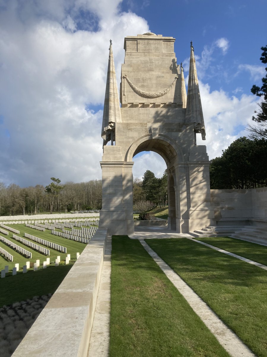Nothing can prepare you for the scale of Etaples Military Cemetery.