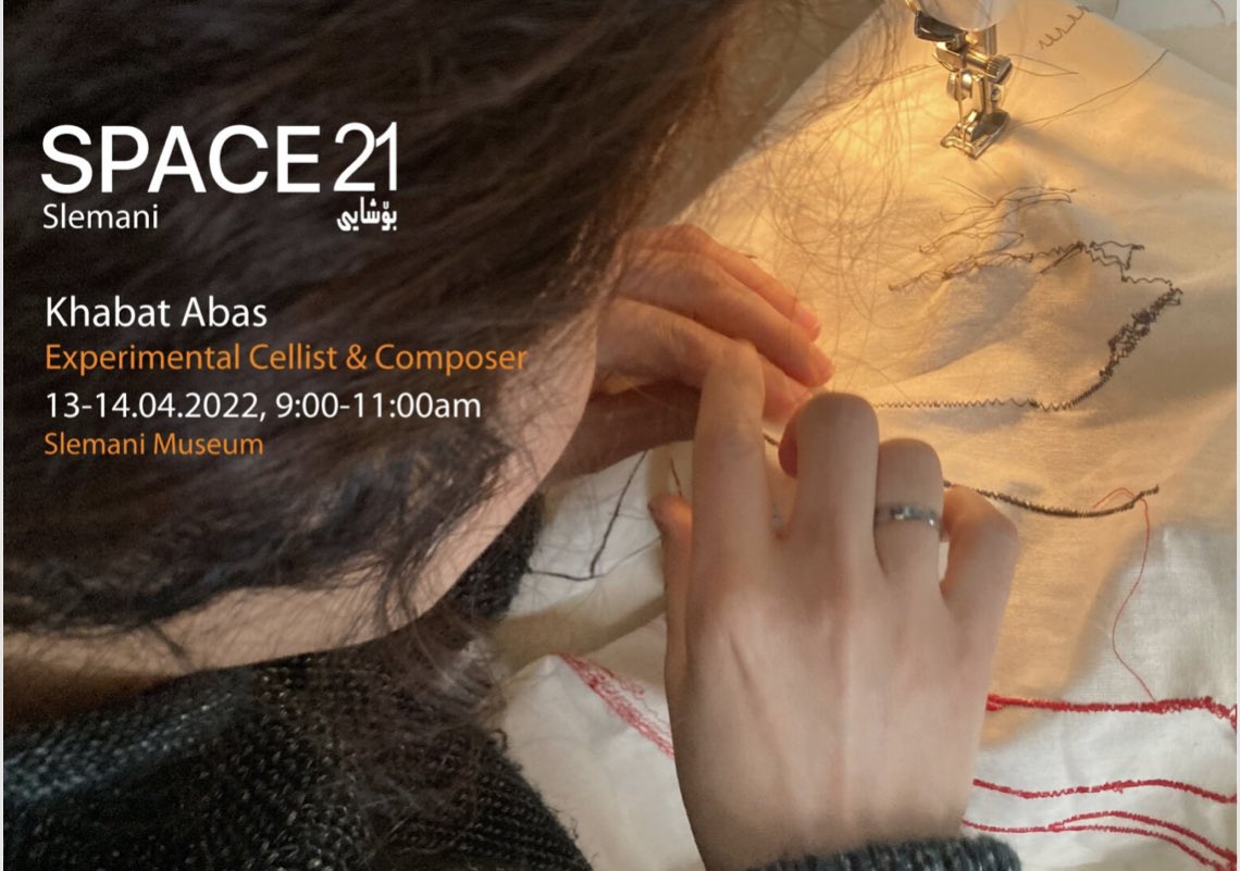 Music festival in #Slemani

6th International Festival for Experimental Music and Sound Arts in Slemani
Beyond Genres: Does Music and Sounds Have Limits?

April 13 &amp; 14

For details: space21.info

#Kurdistan #art #music