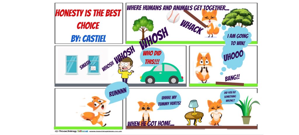 ortmanp10's tweet photo. We explored our sacred teaching of honesty this month by writing comics. Always so impressed with how creative Ss are when given the opportunity. Created in @Seesaw! Amazing work by grade 3! @Sttheresa_rcsd @RCSD_No81 @RCSD_ET #connectedEd https://t.co/co5N2nhp2U