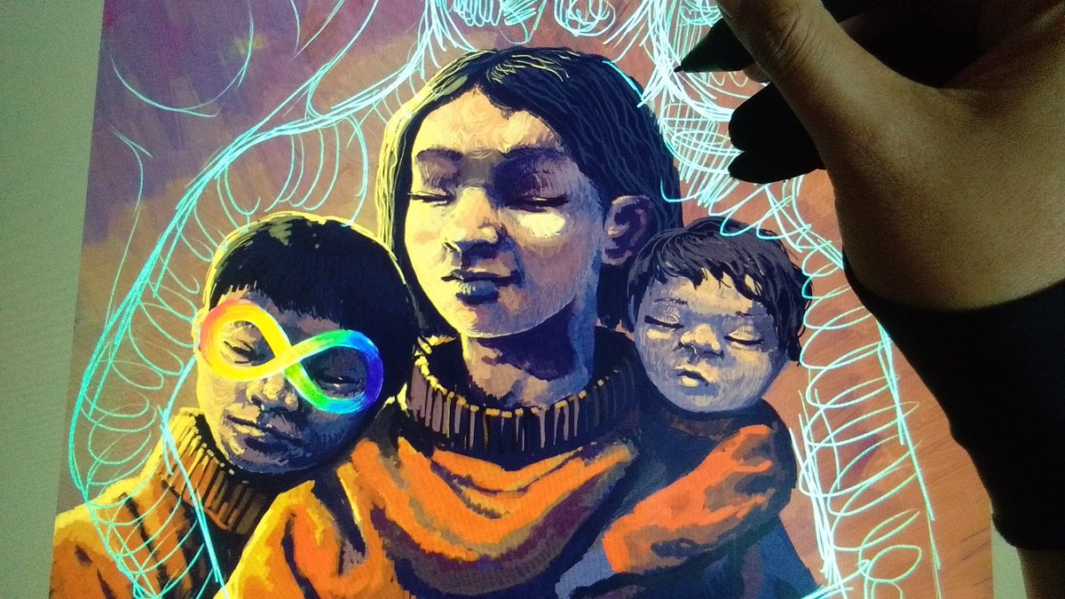 Hadieg3's tweet photo. Off the beaten path.
"Children" WIP.
#NFTCommunity #NFTartist #nftart #NFTartworks #Cryptoart #hadieg #offthebeatenpath #children #wip https://t.co/dd39r6WSjx