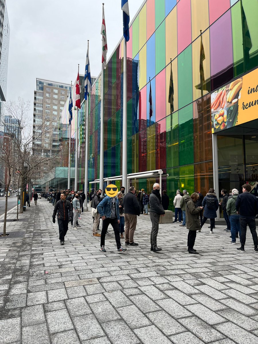 Un mot d’ordre pour voter à Montréal: patience #presidentielles2022