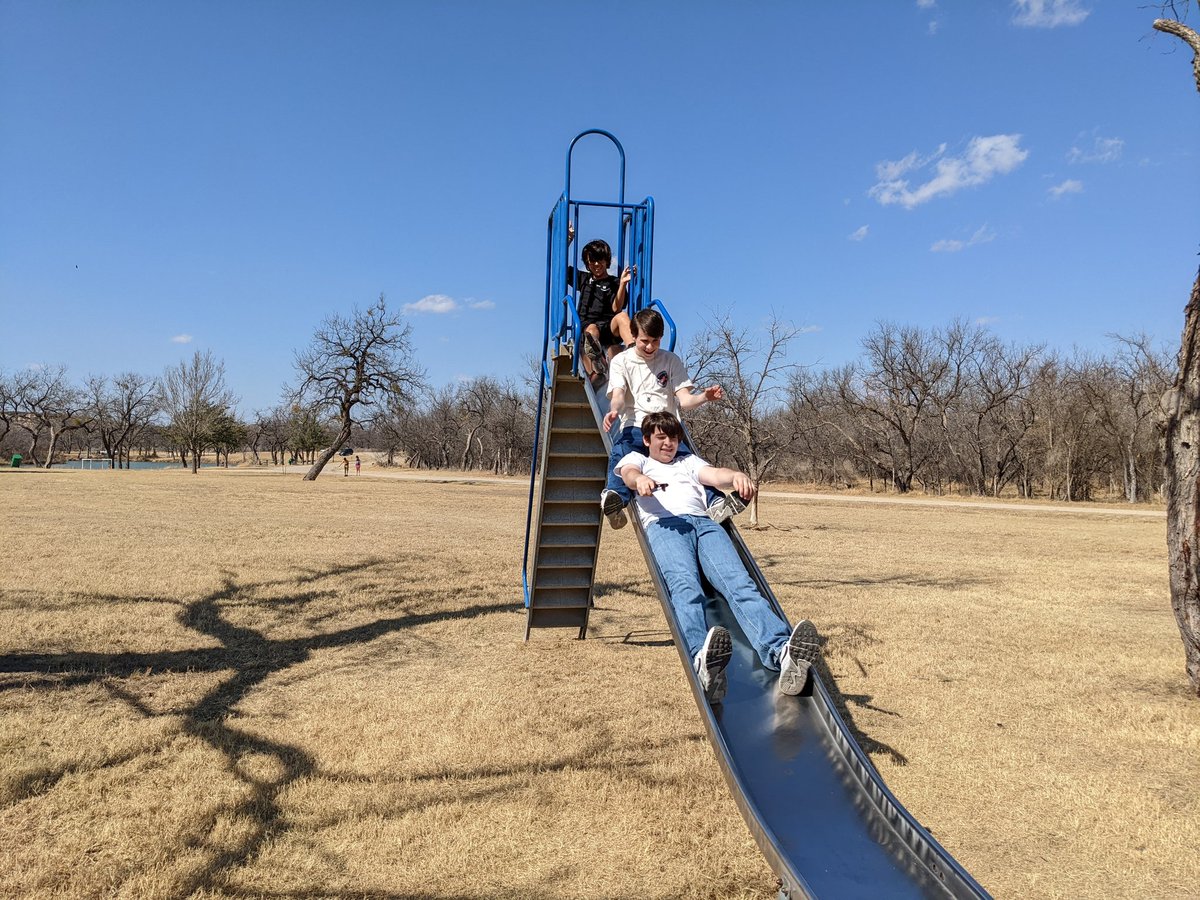 When it's not triple digit temperatures, I love to get outside on the weekends. Two of my favorite places are The Bosque and Middle Concho Park. Weekends also equal family time! #sanangeloisdtweets22