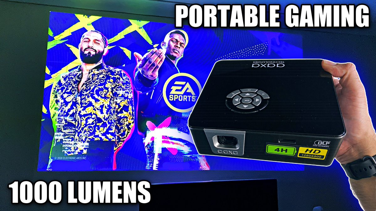 ChigzTechReview's tweet photo. Reviewing the AAXA P6X Pico. A portable HD home cinema projector. Featuring a 1000 lumens brightness, 2000:1 contrast, 15,000mAh battery, HDMI input for your game consoles and capable of massive 200" projection.

NEW VIDEO:
▶️ https://t.co/I6IRrj17Ls
---

@aaxatech https://t.co/NQLuagSakk