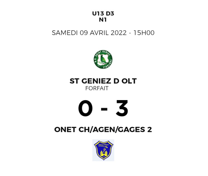 RESULTAT DE CE SAMEDI