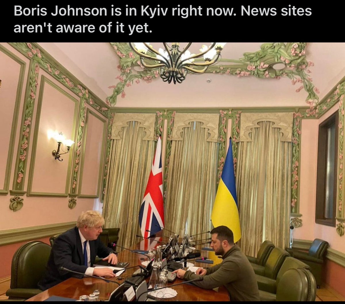 janwengermd's tweet photo. Boris Johnson teraz w Kijowie ‼️ https://t.co/Xm0bxphJSc