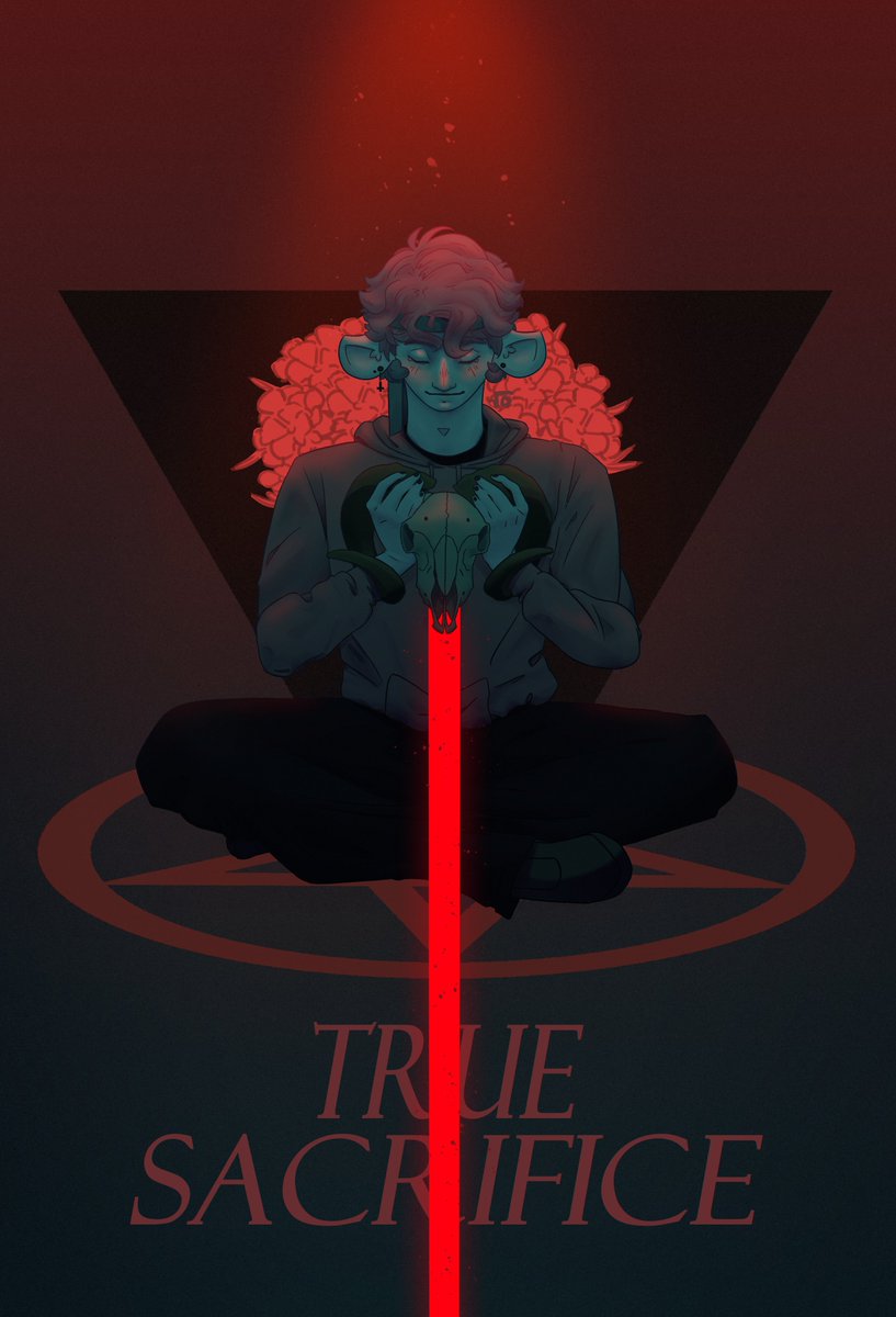 JustOddio's tweet photo. One true sacrifice.🗡️

long time since an actual finished piece, but I finally got this done!! I'm pretty proud of the lighting in this :] also iamty lore real?? no way..😳

[ #iamtyfanart #iamtyfa #timbstwt ] https://t.co/CZIF4y11yO