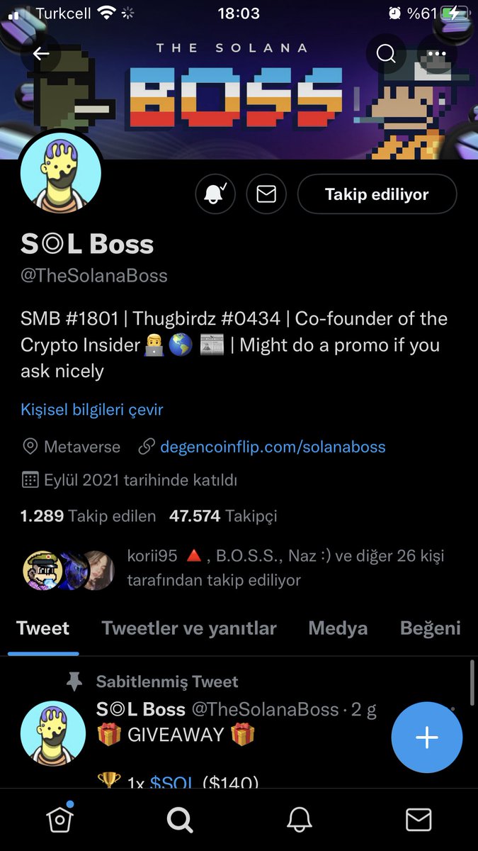 Gkhansolo1's tweet photo. @TheSolanaBoss @avaxnogay @gokhan34366 @SoloGkhn1 https://t.co/80eUetF2Vg