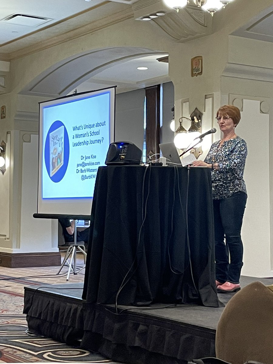 _glendagray's tweet photo. @AVPSD ‘s own @KimYCarson kicking off the pre-conference at #uLead22 as host. It’s going to be a great few days! #banffsprings #educationalleadership https://t.co/g3H2a8sli4