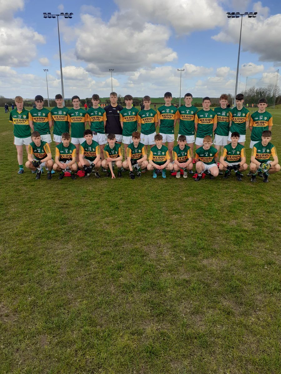 gaa_spa's tweet image. Congrats to the Kerry South U15s who defeated Kildare today by 4-15 to 3-9, included are 3 @gaa_spa players Joey McCarthy, Luke Doolan &amp;amp; Fionn Daly 

Well done also to the Kerry South U16s who beat Tipperary 2-23 to 2-06, the team includes Spa's Oran O'Neill &amp;amp; Aidan Cronin
👏💚💛