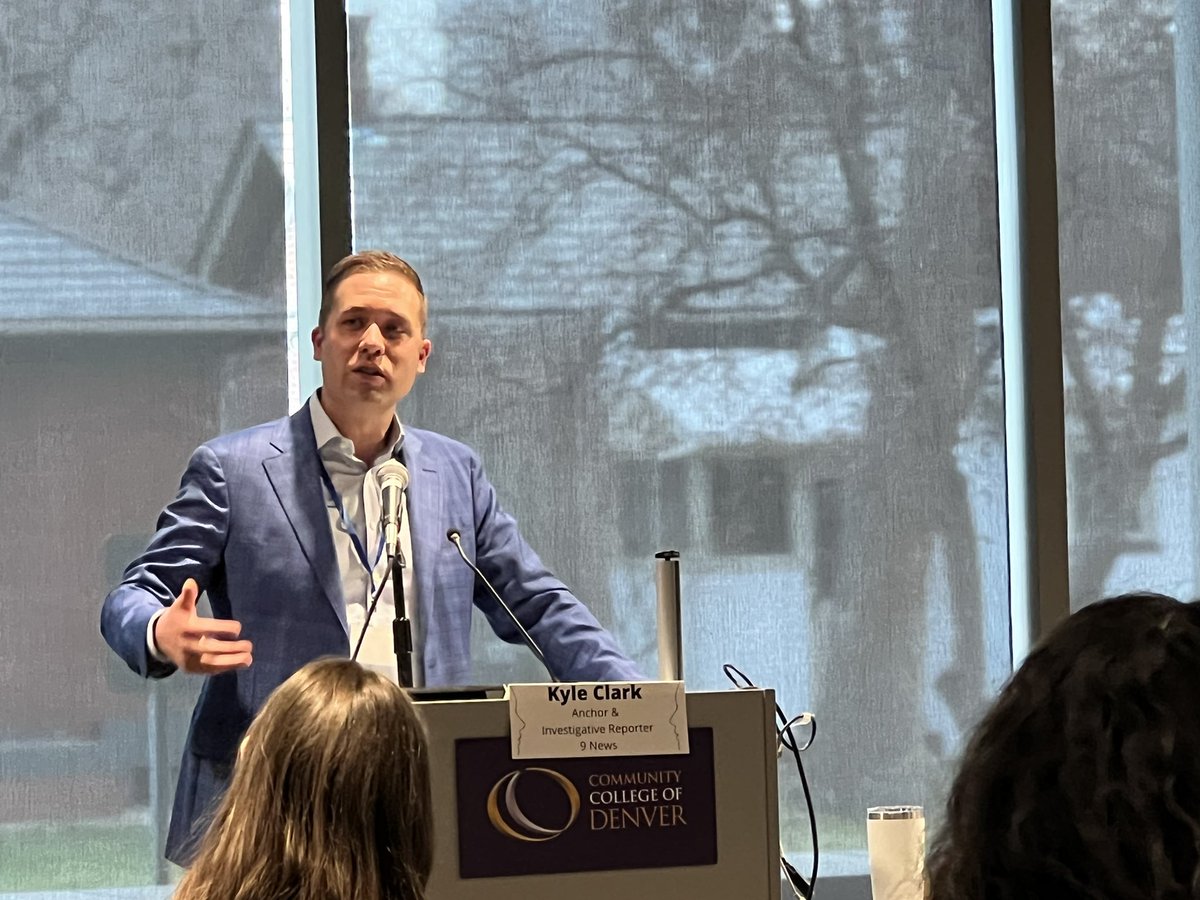 SPJCOLO's tweet photo. Are you ready for Day 2 of the #spjcolo Region 9 conference? Check your programs for livestreaming links - first up is @KyleClark! https://t.co/tiu6EmdjQ1