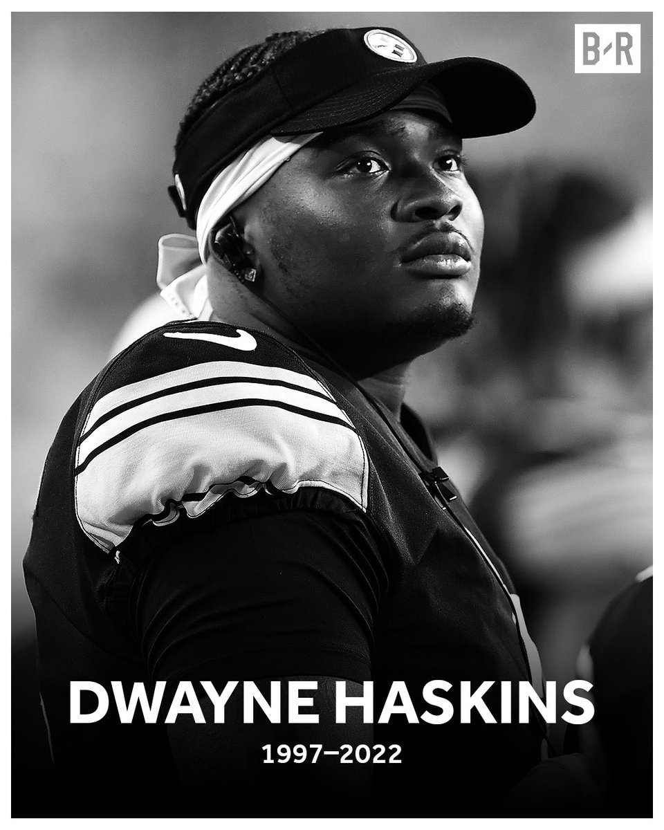 NFL quarterback Dwayne Haskins died this morning after he was struck by a car in South Florida

Haskins, 24, was a standout QB at Ohio State before being drafted in the 1st round in 2019