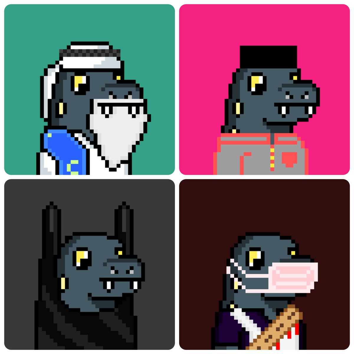 BiawakPunk Ramadan drop!! available now on <a href="/pentas_io/">Pentas | NFT Marketplace</a> #Pentasian
FP : 0.02BNB

Sheikh Al-Biawakhi : app.pentas.io/nft/258581
Tok Siak Surau : app.pentas.io/nft/258583
Geng Plastik Hitam : app.pentas.io/nft/258584
Brother John Penjual Roti John : app.pentas.io/nft/258586