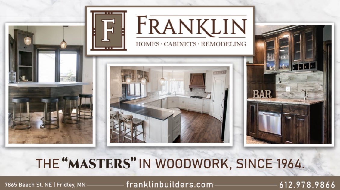 @FranklinBuilders we are your #Masters in woodwork since 1964. Loving our Ad for @ElkRiverGC by WHJ Media. Hoping you're all enjoying #themasters  today ⛳️