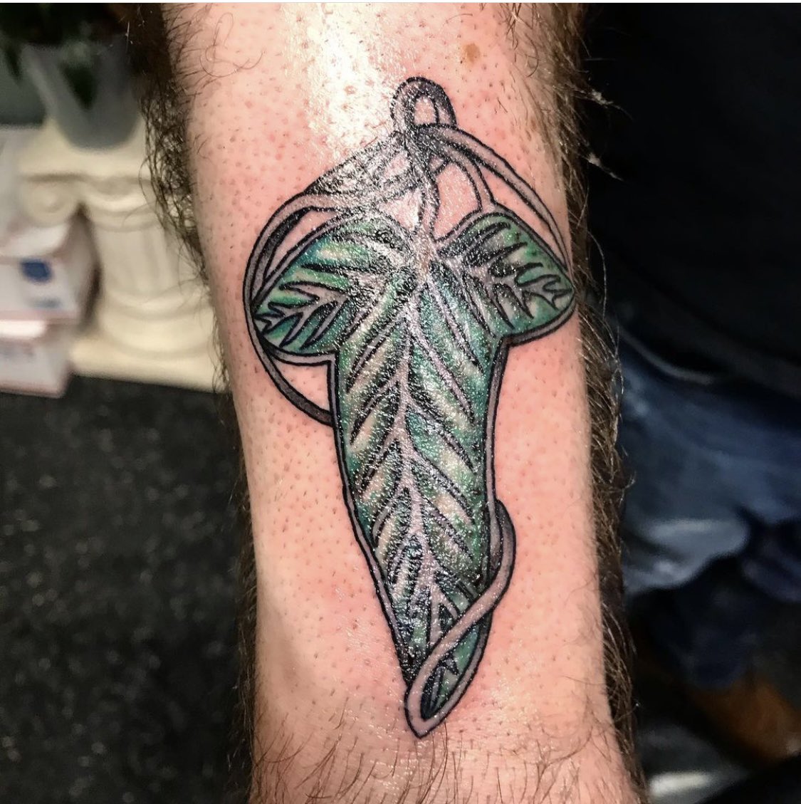 JCowley23's tweet photo. @cotgreen Also have this LOTR tattoo https://t.co/oXQA0NHspN