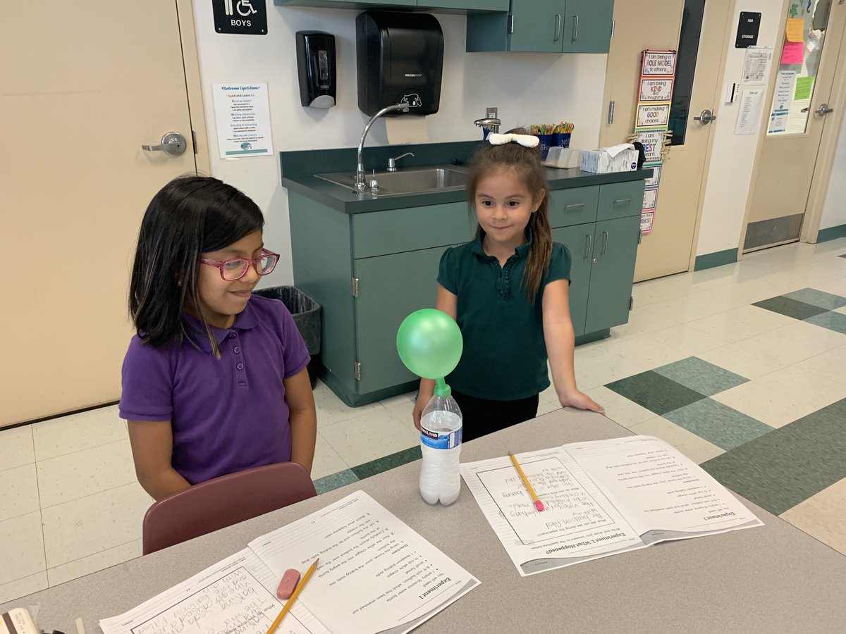 A little science to make writing exciting! ⁦<a href="/lgeseaturtles/">Lavern Gaynor Elementary</a>⁩ 🐢