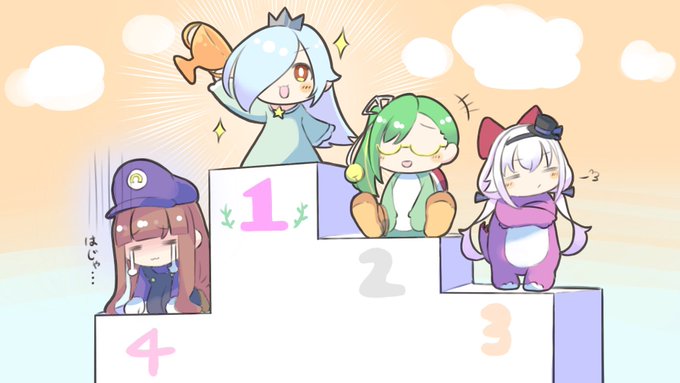 4連単は外しましたが1位は当たりました🍄みなさんナイスファイト! #とりっくとらっく #とりとらーと 