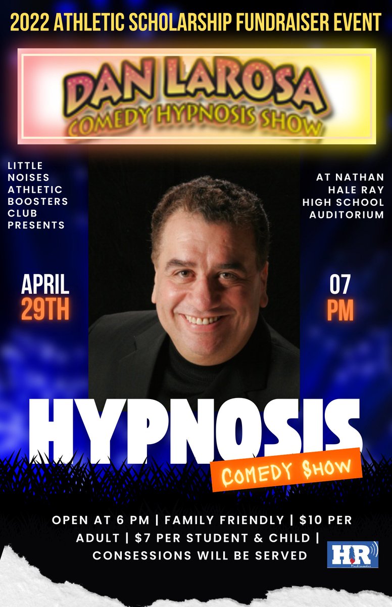 NoisesBoosters's tweet photo. Join Us Friday, April 29 at 7pm in supporting the 2022 Senior Athletic Scholarship Fundraising event at the Nathan Hale Ray High School Auditorium. 
All proceeds go to the Nathan Hale Ray Senior Athletic Scholarships hosted by the LNABC. We look forward to seeing you there! https://t.co/gjYls4lr9M
