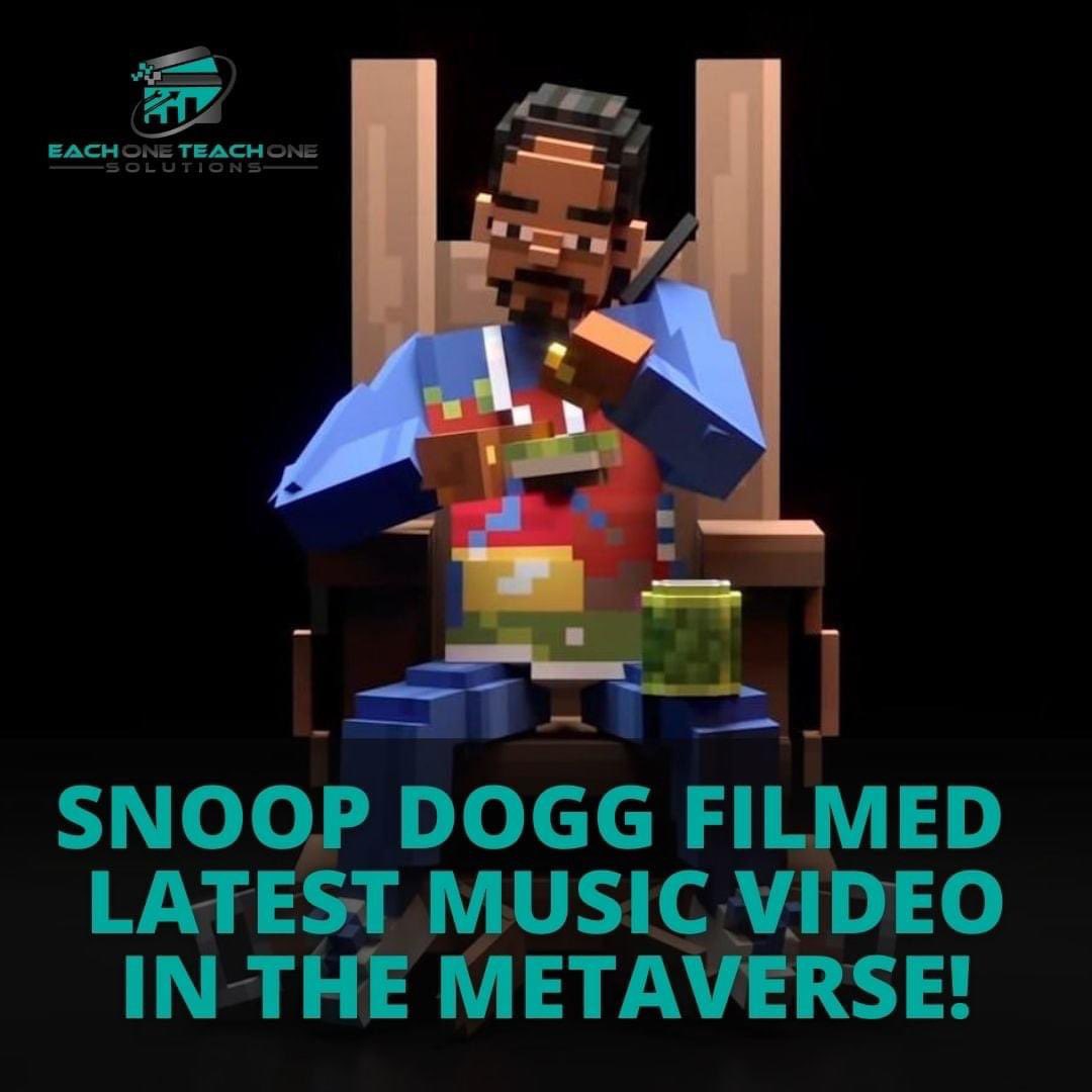 eotosolutions's tweet photo. Snoop Dogg caps years of metaverse and NFT investment by dropping a music video set in his own ‘Snoopverse’ https://t.co/AxYAYTQRB1