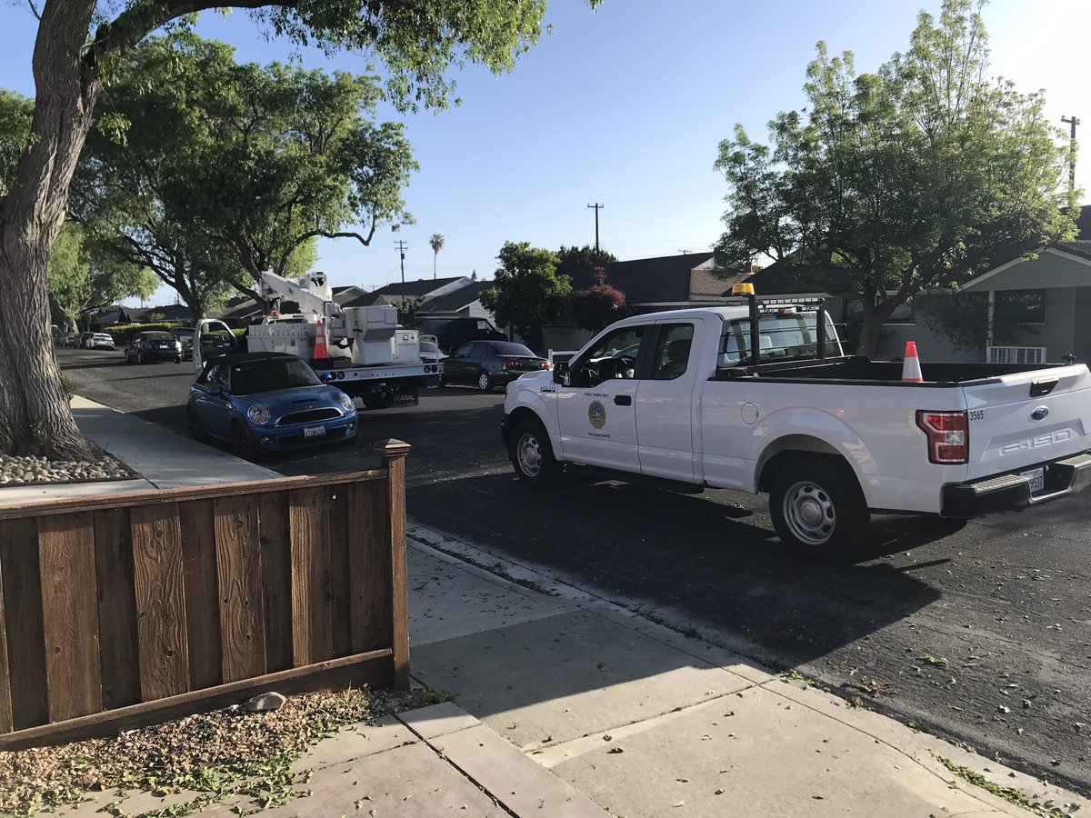 mwilson1977's tweet photo. @SCCgov well here we go again, Santa Clara “tree maintenance” on Blackfield drive, looking to kill more perfectly good trees -why? 😳@KCTV5 https://t.co/xatQ2KXXR6