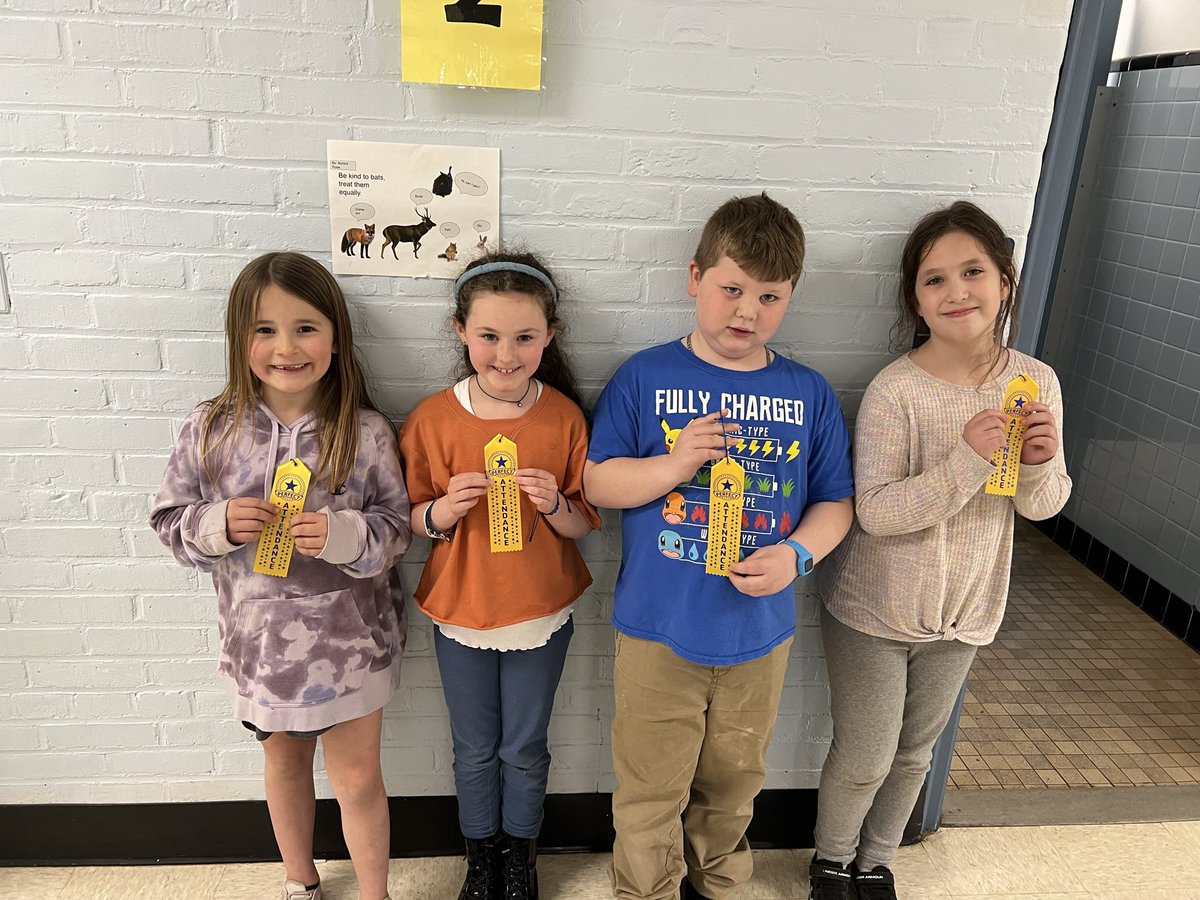 MrsStrell's tweet photo. PERFECT Attendance for these Mitchell Students! Great Job!🎉📚✏️📓🚌 https://t.co/Oo0O3VRvt2