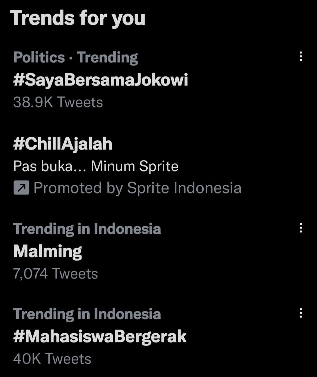 Dikit lagi gaes tagar itu tersusul😁💪
Anda bergerak...kitapun siap Bersama Beliau!
Kita sama2 rakyat loh👌😉
#SayaBersamaJokowi 
#KamiBersamaJokowi