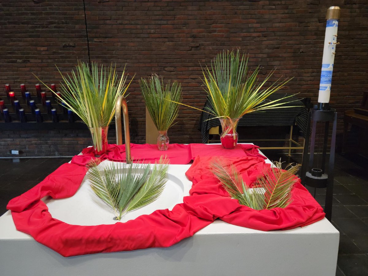 OLOVwesthavenct's tweet photo. Our Liturgy Committee worked hard this morning to prepare our Parish for Palm Sunday. 
Thank you for all you do for our Parish community.
#PalmSunday https://t.co/oPdUn4CuZN