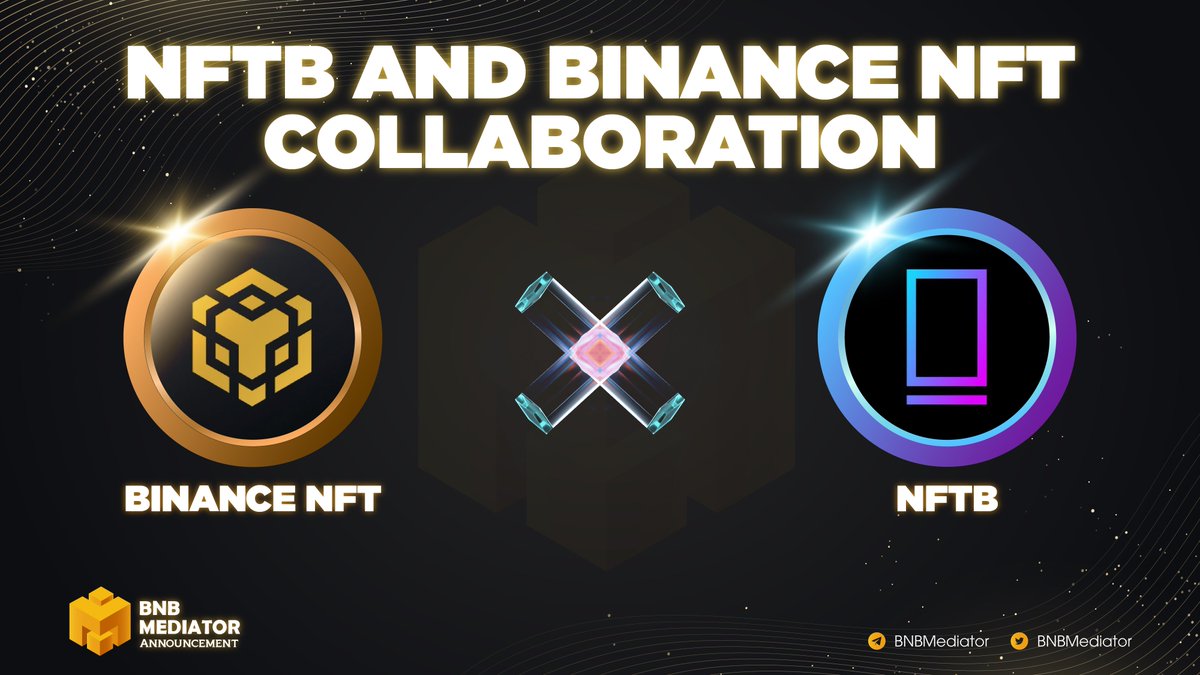AoneTechinfo's tweet photo. NFTB AND BINANCE NFT COLLABORATION

🎉 Shout out for the collaboration of @nftbmarket and @TheBinanceNFT! Let's keep on hoping for more fruitful projects! 🥳

#BNBInsights #BNB #NFT #NFTCommunity https://t.co/QfBmgW5vLH