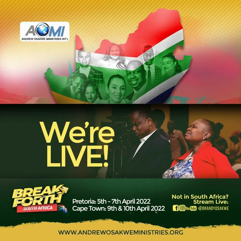drandyosakwe's tweet photo. Ministering: Varonica Meyer 

Her desire is to always be a vessel for Christ; bringing souls to the Father and representing His excellence.

Join us NOW!

#BreakForthSummit 
#SouthAfrica 
#CapeTown 
#AOMIOutreach 
#day5 https://t.co/KB1VlFeVD7