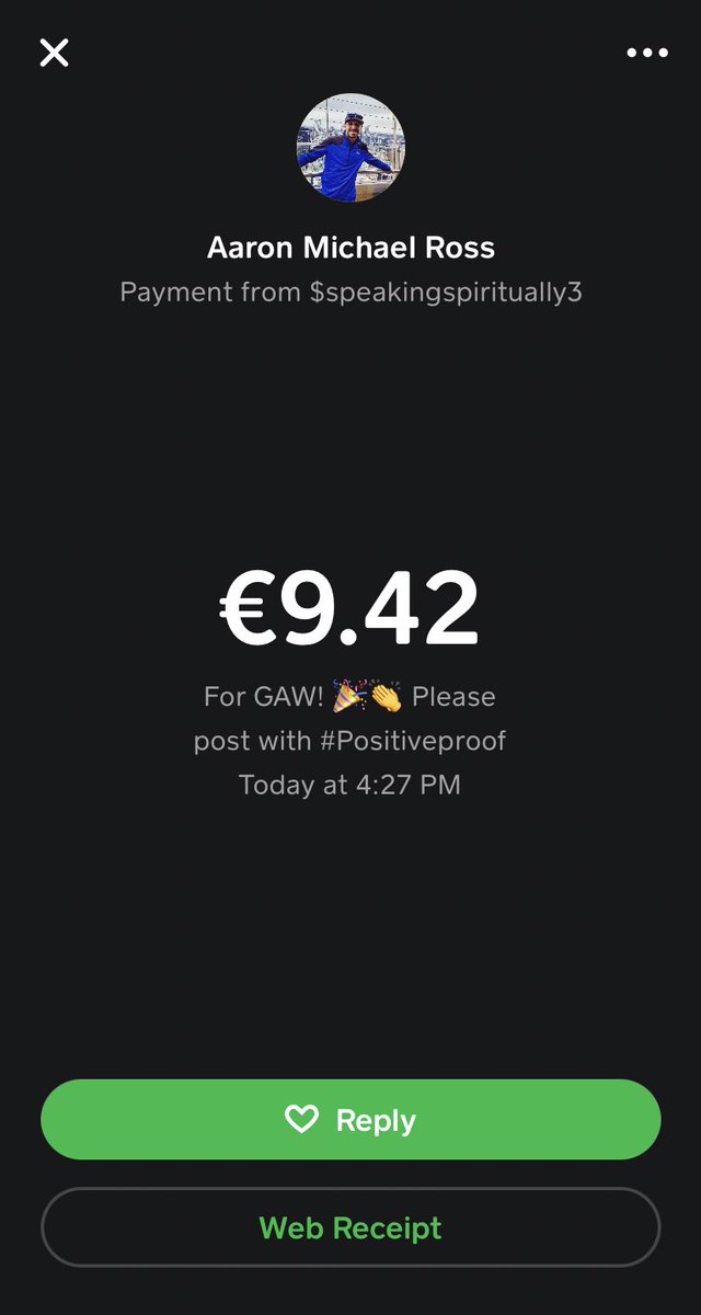 MrIrishLuckyMan's tweet image. Thank you @rossaaron14 💚💚💚 #PositiveProof