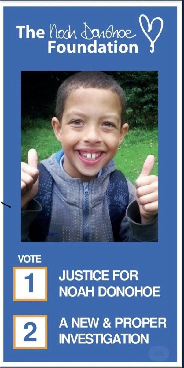 hmclaughlin73's tweet photo. If I lived in NI I would be backing @FIONADONOHOE2  &amp; @NiamhDonohoe78 all the way during the run up to the May 5th elections. 
#BeHisVoice &amp; demand #JusticeForNoah from those canvassing for your vote, every opportunity you get.
💙⚡️✊ https://t.co/WsDJuGGDnA