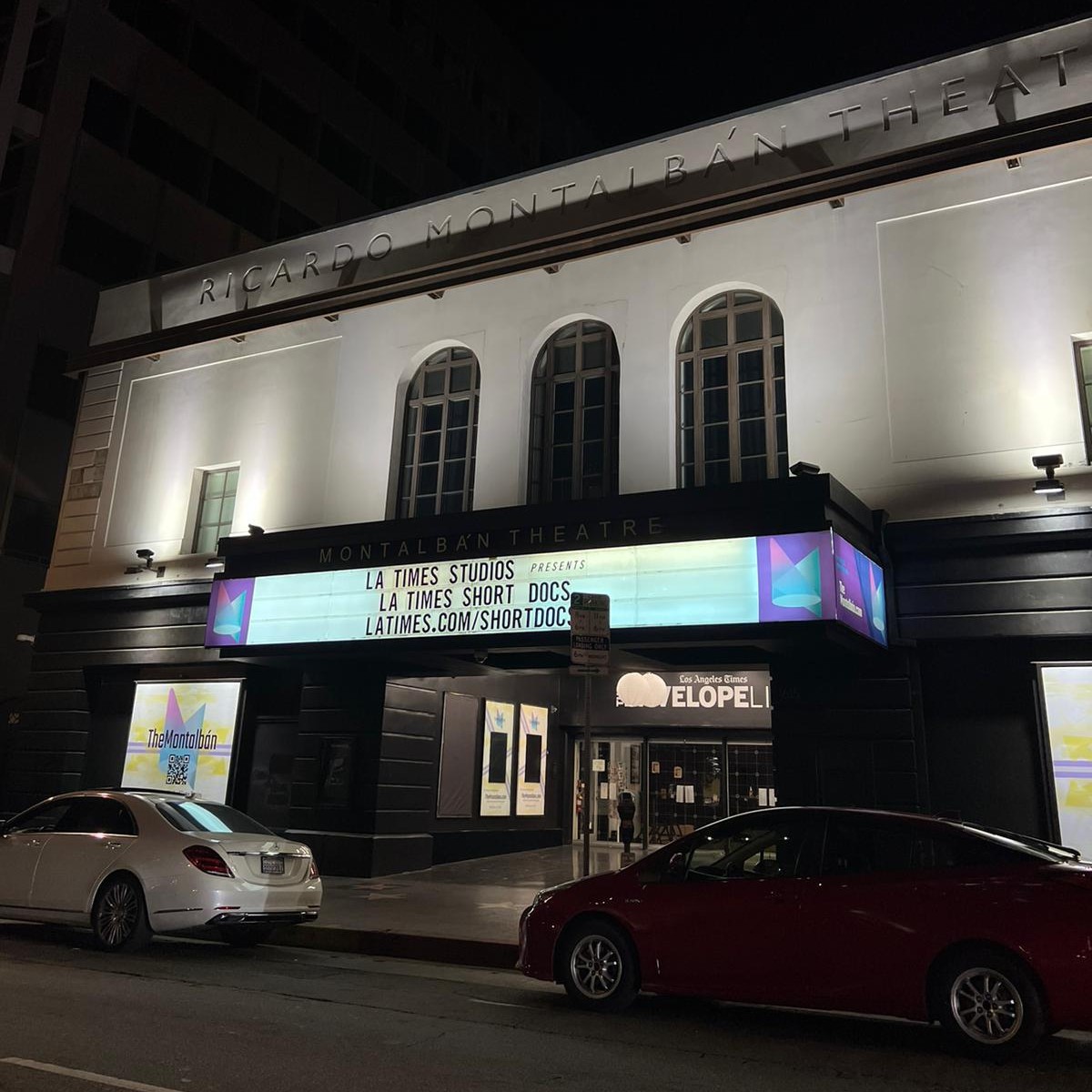 gzaneti's tweet photo. Our film "innocence." screened at @TheMontalban Theatre in Hollywood last night for @latimes studios. If you still haven't had a chance to see our film about 3 women who advocate to remove police from schools, check it out at https://t.co/xpNdOUwS64 https://t.co/D3YG3Qmxah