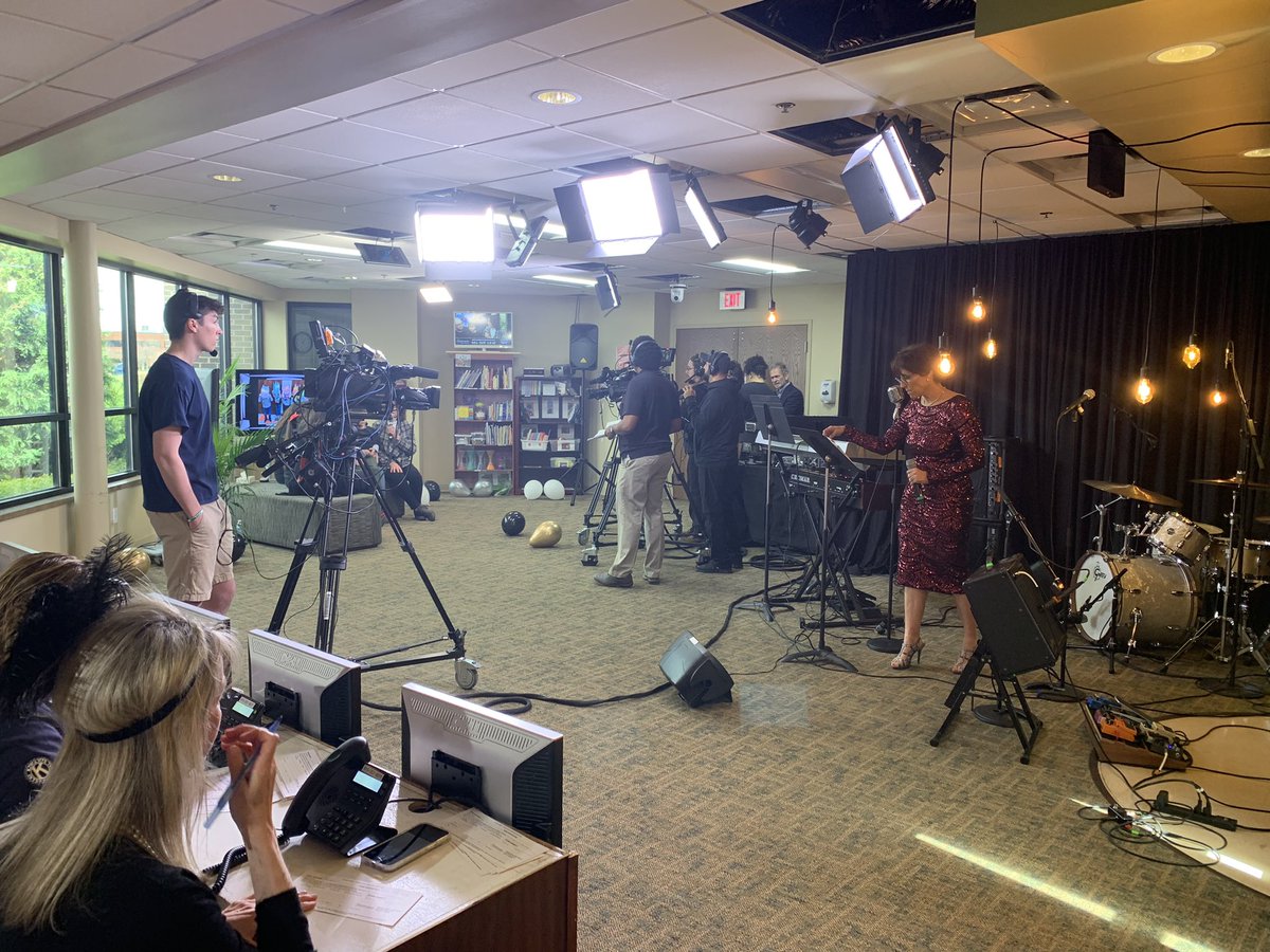 Behind the scenes at the @easterseals Joliet Region Celebration of Giving Telethon.  Great organization.  Helping children and adults with disabilities in our community.   If you want to donate call 8152076075