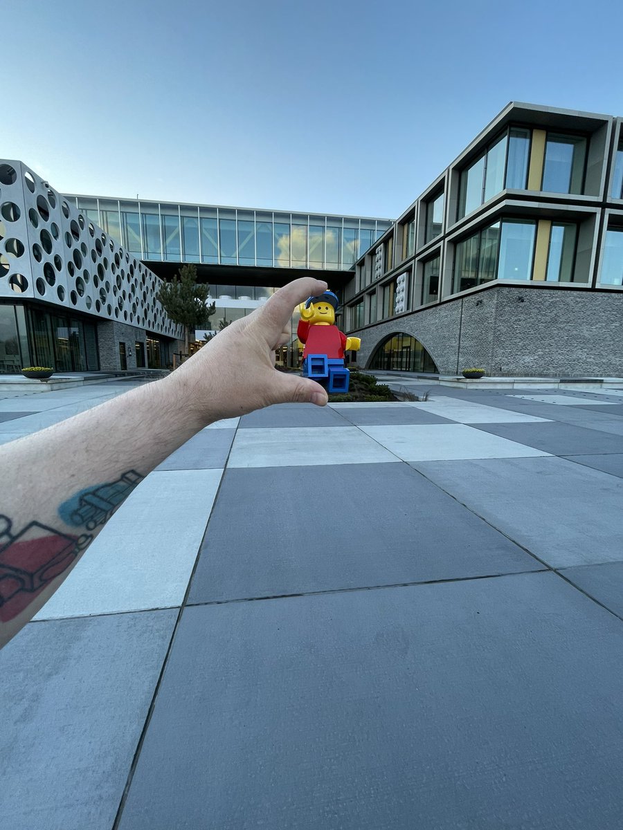 I thought it was bigger..
#LEGO #LegoCampus #Billund #AFOL #Minifigure