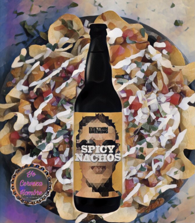 yocervezahombre's tweet photo. Damn… @EvilTwinBrewing #SpicyNacho #beer… chefs kiss… https://t.co/YTykH3qKcV