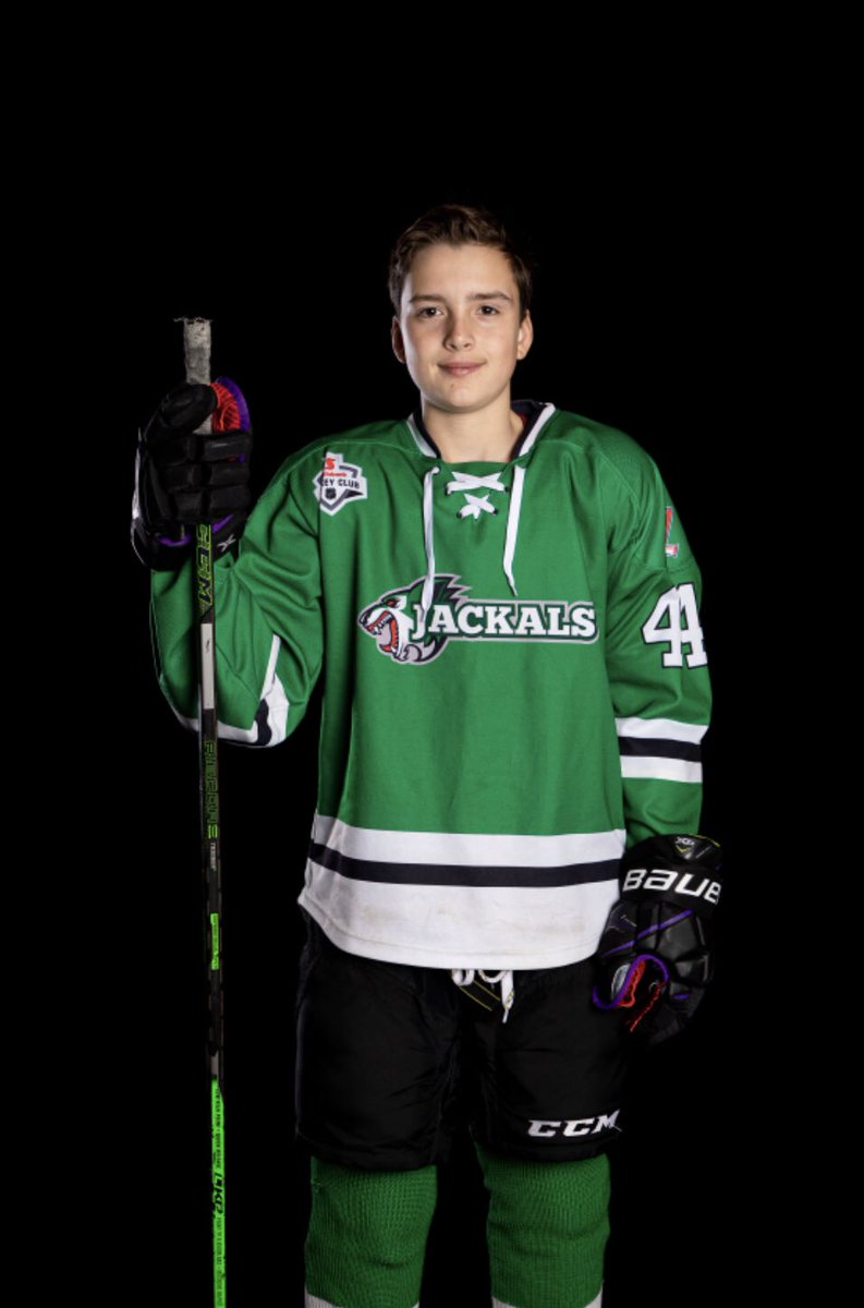Ringing in a birthday as a newly minted TEENAGER is our amazing Max Cerqueira. Happy birthday, you have been an awesome Jackals D-man all year long. We heard that birthday brownies are possibly going to find you at next weeks practice 😉💚🐺<a href="/DJHLnews/">@djhlnews</a>