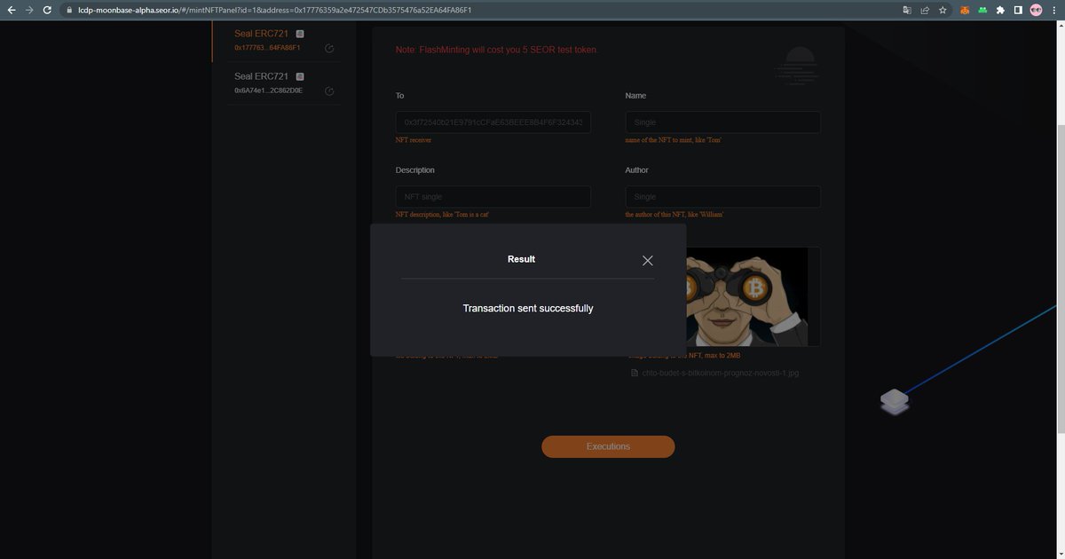ruslan_reznikov's tweet photo. I recently came across a guide from SEOR.  Was pleasantly surprised.  An accessible and understandable guide and an interesting testnet.  Screenshots are attached below.  -lunar base https://t.co/CiZTtGTVHh Thank you very much😌 https://t.co/xTi3u7xIUE