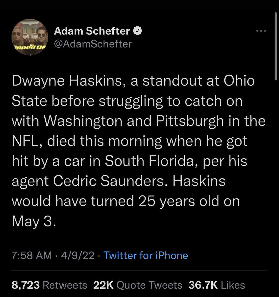 Imtamarabrown's tweet image. The world of journalism truly disgusts me, especially days like today. 

These athletes are HUMANS with loved ones, friends and teammates that deserve to be treated with respect. 

Before you tweet or speak please think about what you’re saying and it’s relevance to the story.