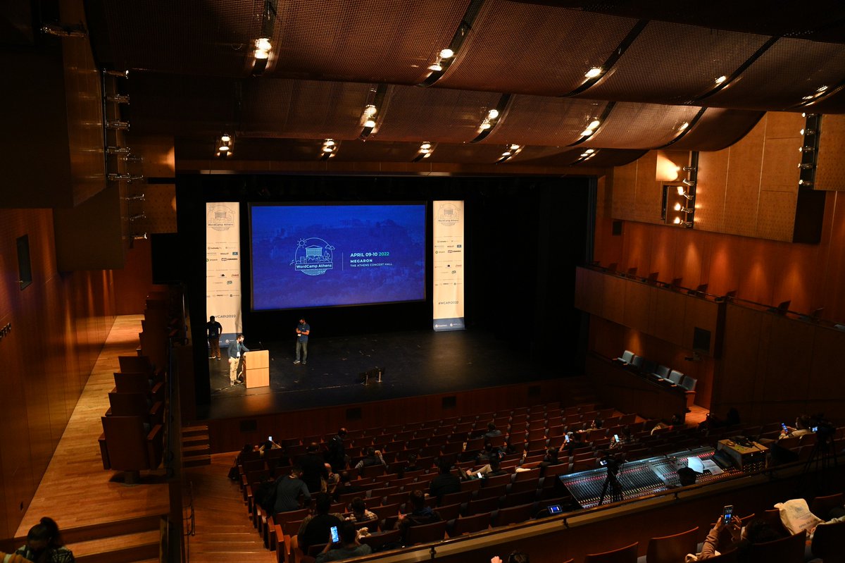 WordCamp Athens (@wordcampathens) on Twitter photo Σας περιμένουμε στο Track A για να κλείσουμε και αυτό το <a href="/WordCampAthens/">WordCamp Athens</a>  🎉
#WCATH2022 Σας περιμένουμε στο Track A για να κλείσουμε και αυτό το <a href="/WordCampAthens/">WordCamp Athens</a>  🎉
#WCATH2022