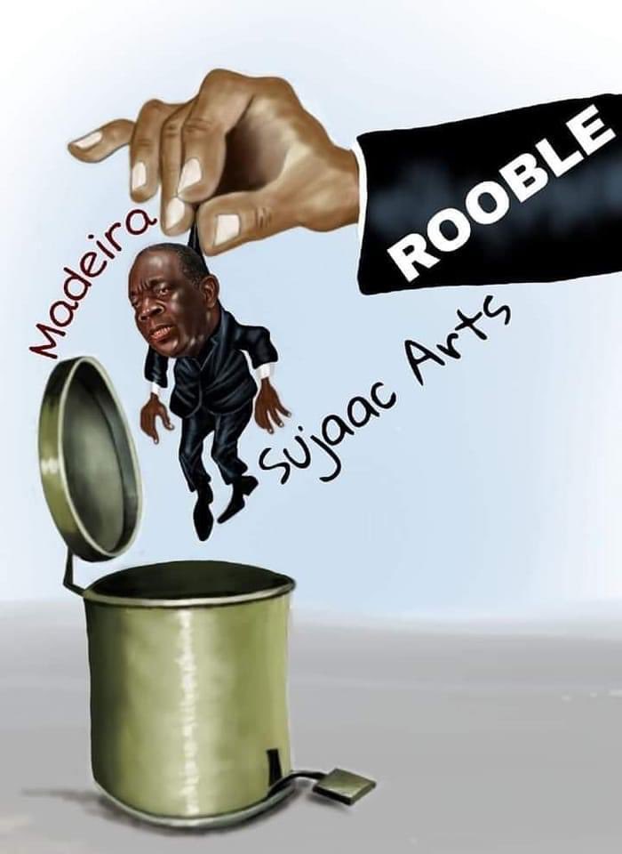 AyuubDahir3's tweet photo. Madeira is the total opposite of any sane diplomatic personel #MadeiraOut.
Its not ok to put whole country at political and security instability just to safe face 2 individuals namely Farmaajo and madeira.
No one wants Rooble+Mogadishu residents
vs
AU +farmaajo https://t.co/DZtI9HCAoN