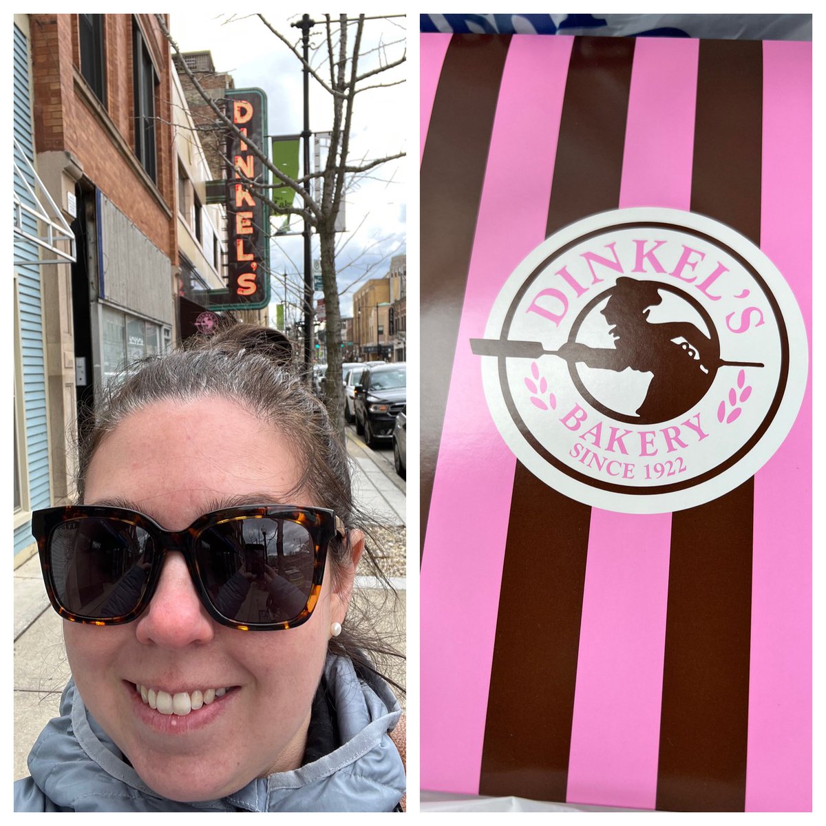 Dina913's tweet photo. Waited two hours for my pastries and I’d do it all over again! So glad I got to go before closing. @DinkelsBakery https://t.co/wOZG0q4OO8