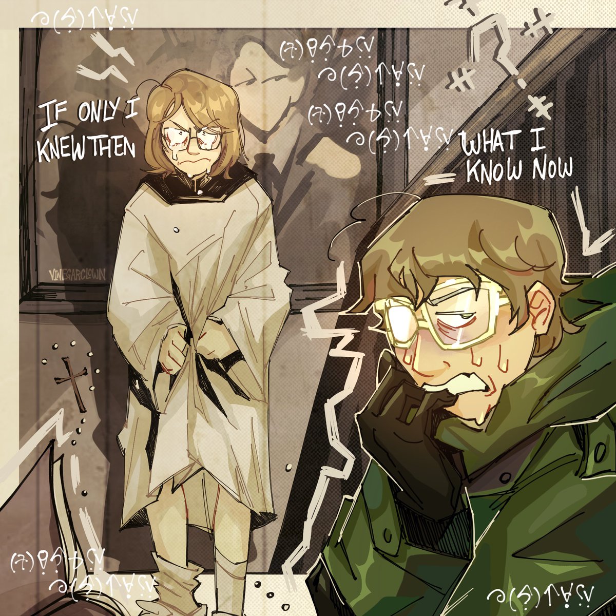 vinegarclown's tweet image. All my homies hate the Wayne family portrait #TheBatman #TheRiddler #fanart