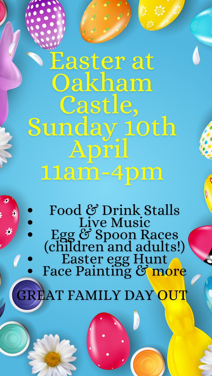Easter at Oakham Castle - Buy tickets at buytickets.at/carolynactonev… via <a href="/tickettailor/">Ticket Tailor</a>