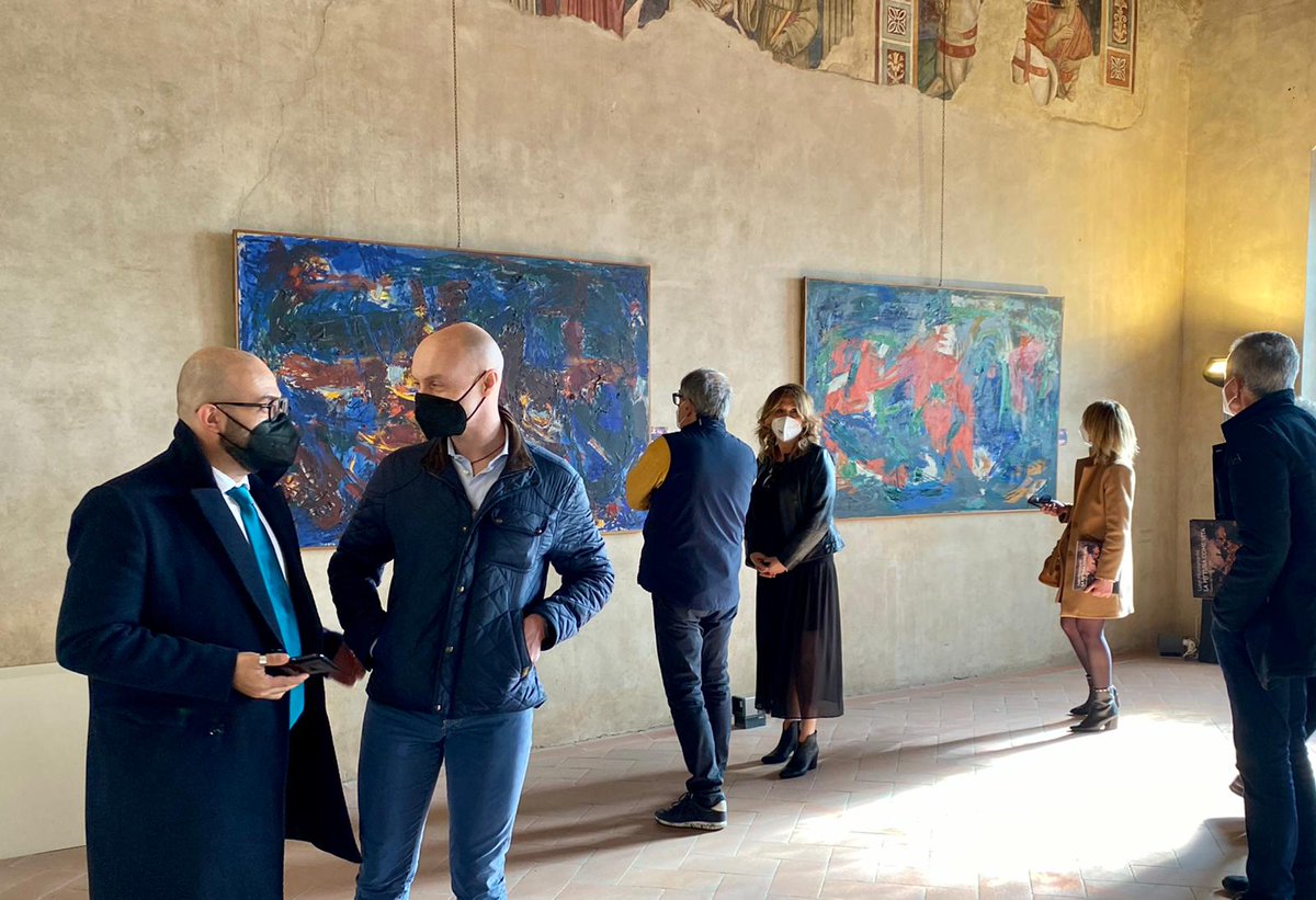 comunecertaldo's tweet photo. La pittura come vita, a Palazzo Pretorio le opere di Luigi Montanarini https://t.co/Tvt3KTifmk 

#certaldo #certaldoarte22 #palazzopretorio #luigimontanarini https://t.co/KJ6atYmE39