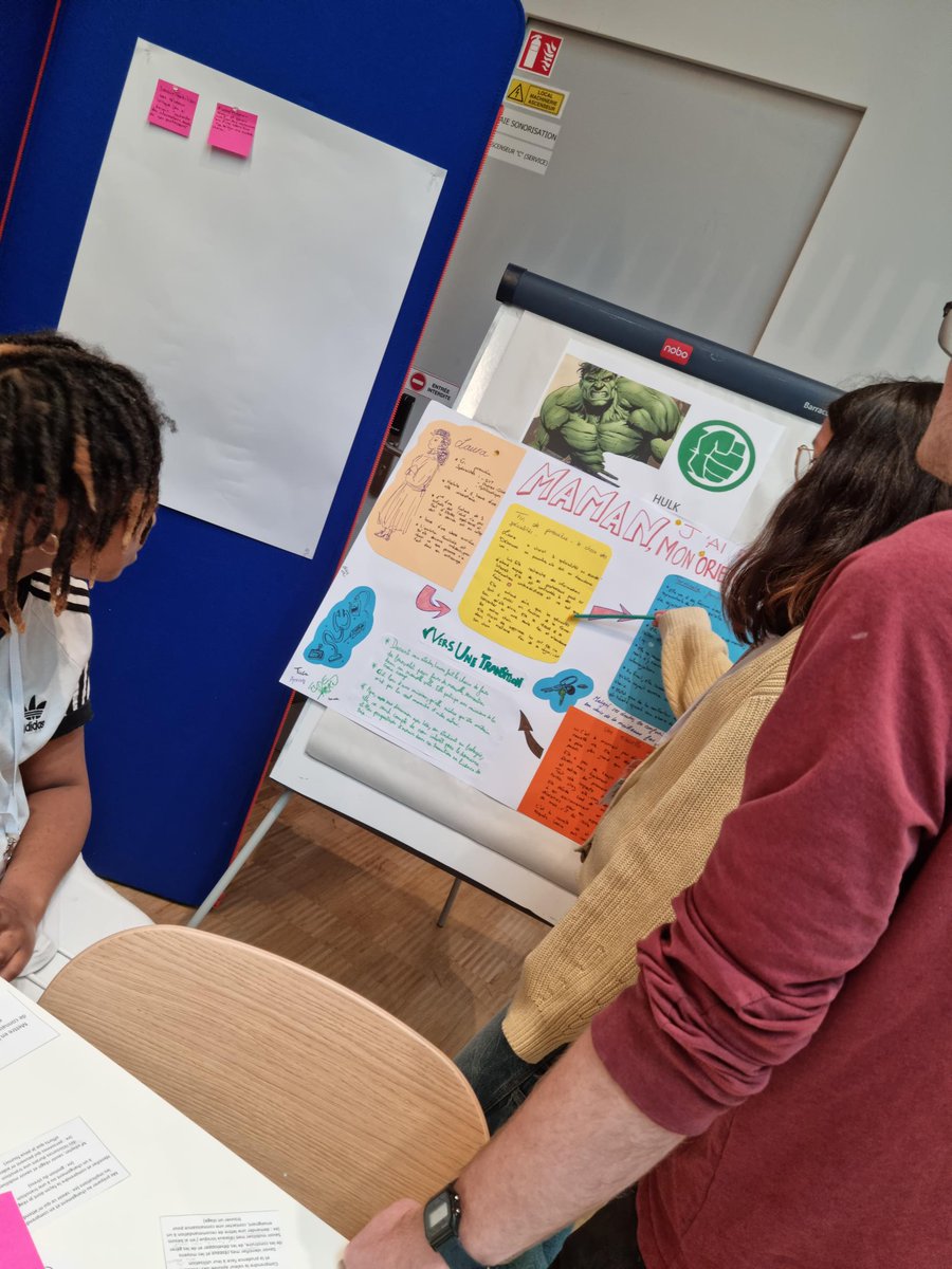 Onisep's tweet image. Fin journée de travail collaboratif @Univ_Paris #Onisep pour construire référentiel #compétences à s&apos;orienter au #lycée.Objectifs atteints :  créer le récit d&apos;un &quot;parcours d&apos;#orientation réussi&quot; et comment chaque compétence à s&apos;orienter est exprimée dans chaque récit @lpiparis_