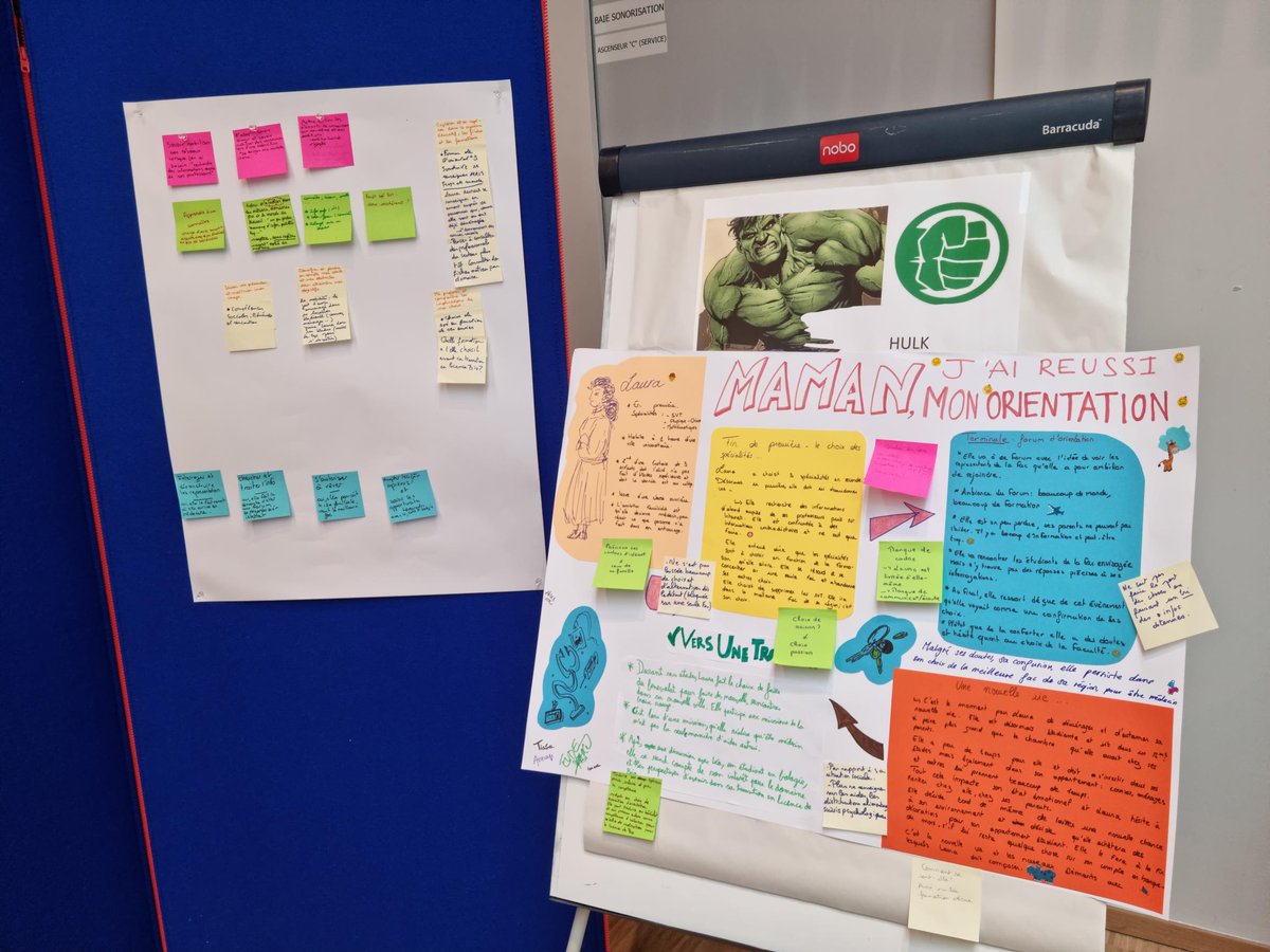 Onisep's tweet image. Fin journée de travail collaboratif @Univ_Paris #Onisep pour construire référentiel #compétences à s&apos;orienter au #lycée.Objectifs atteints :  créer le récit d&apos;un &quot;parcours d&apos;#orientation réussi&quot; et comment chaque compétence à s&apos;orienter est exprimée dans chaque récit @lpiparis_