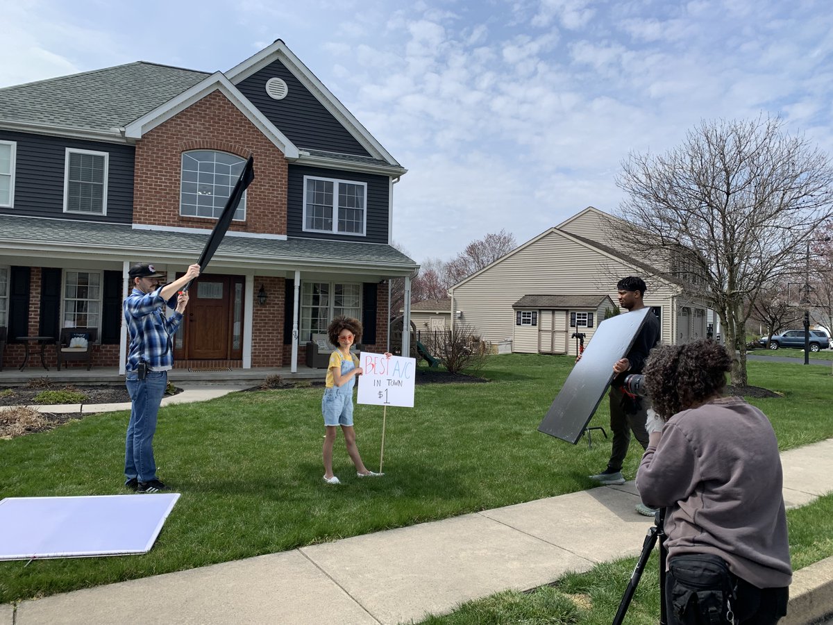 HallerEnt's tweet photo. And that's a wrap!  🎥 🎬

Thanks to our friends at @AuroraFilms for their help with filming our new TV commercials. Be sure to check them out starting in May! 

#behindthescenes #filming #tvcommercials https://t.co/j7jS7aavV6