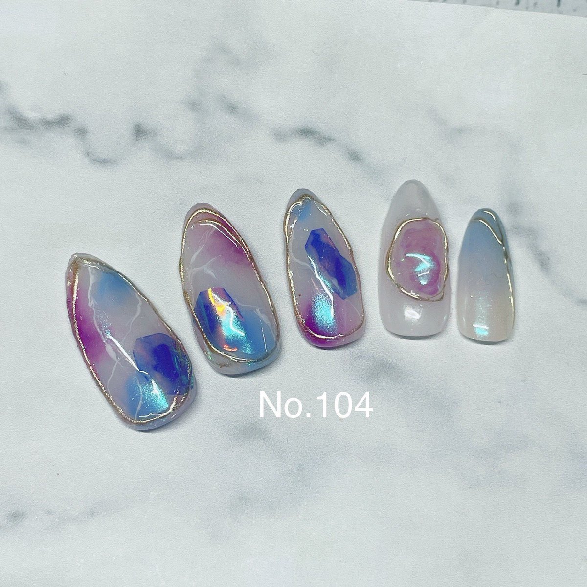 NailsJericho's tweet photo. โค๏ธExcited to share this item from my #etsy shop: Gel nail , White colour, opal nails , Aurora nails and Mirror nail press on nails uk #purple #green #opalnails #nailsjericho #auroranails https://t.co/UiIPfwiRBC https://t.co/1wJmp8KQB9
